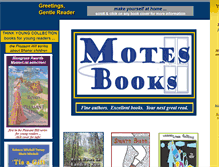 Tablet Screenshot of motesbooks.com